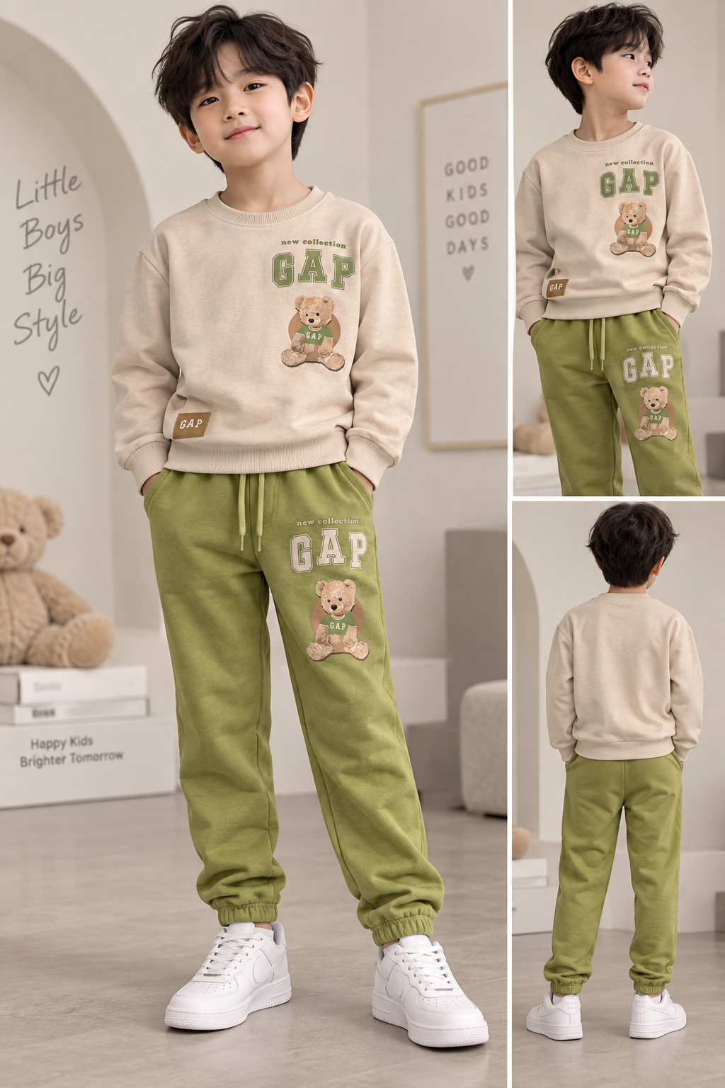 Yeşil GAP Erkek Çocuk Takım
