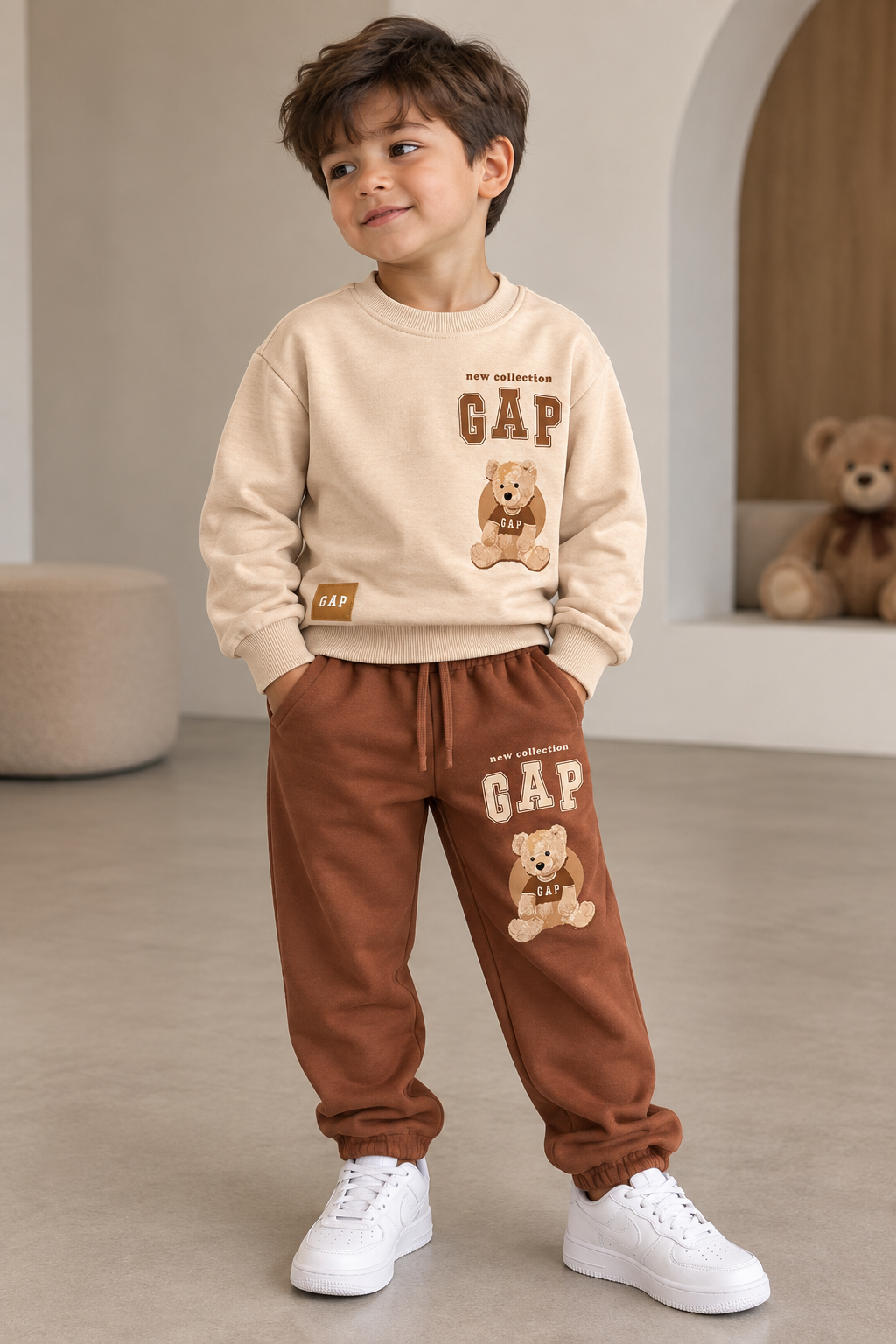 Kahve GAP Teddy Takım