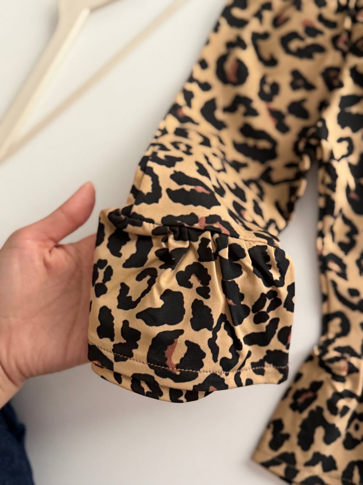 Leopar İspanyol Tayt