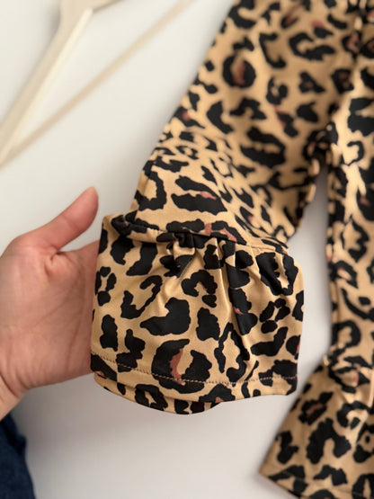 Leopar İspanyol Tayt