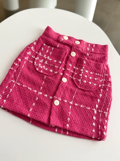 Pembe Tüvit Etek