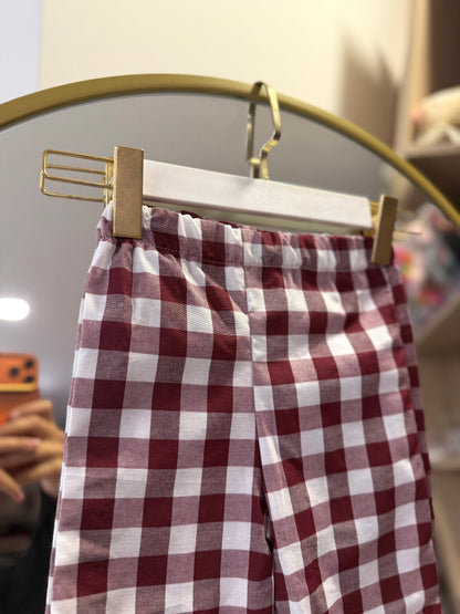 Feyza Kids Özel Koleksiyon Bordo Pantolon
