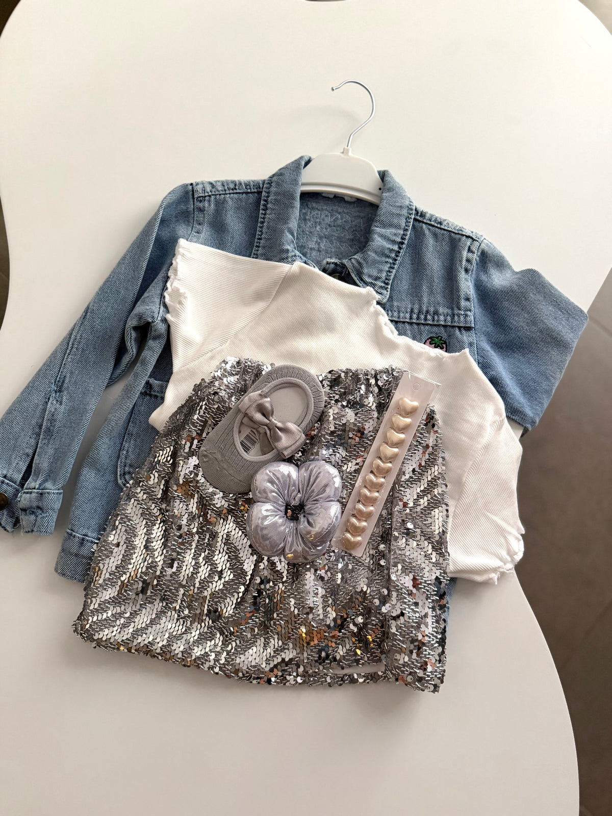 6 Parça Premium Denim Kombin