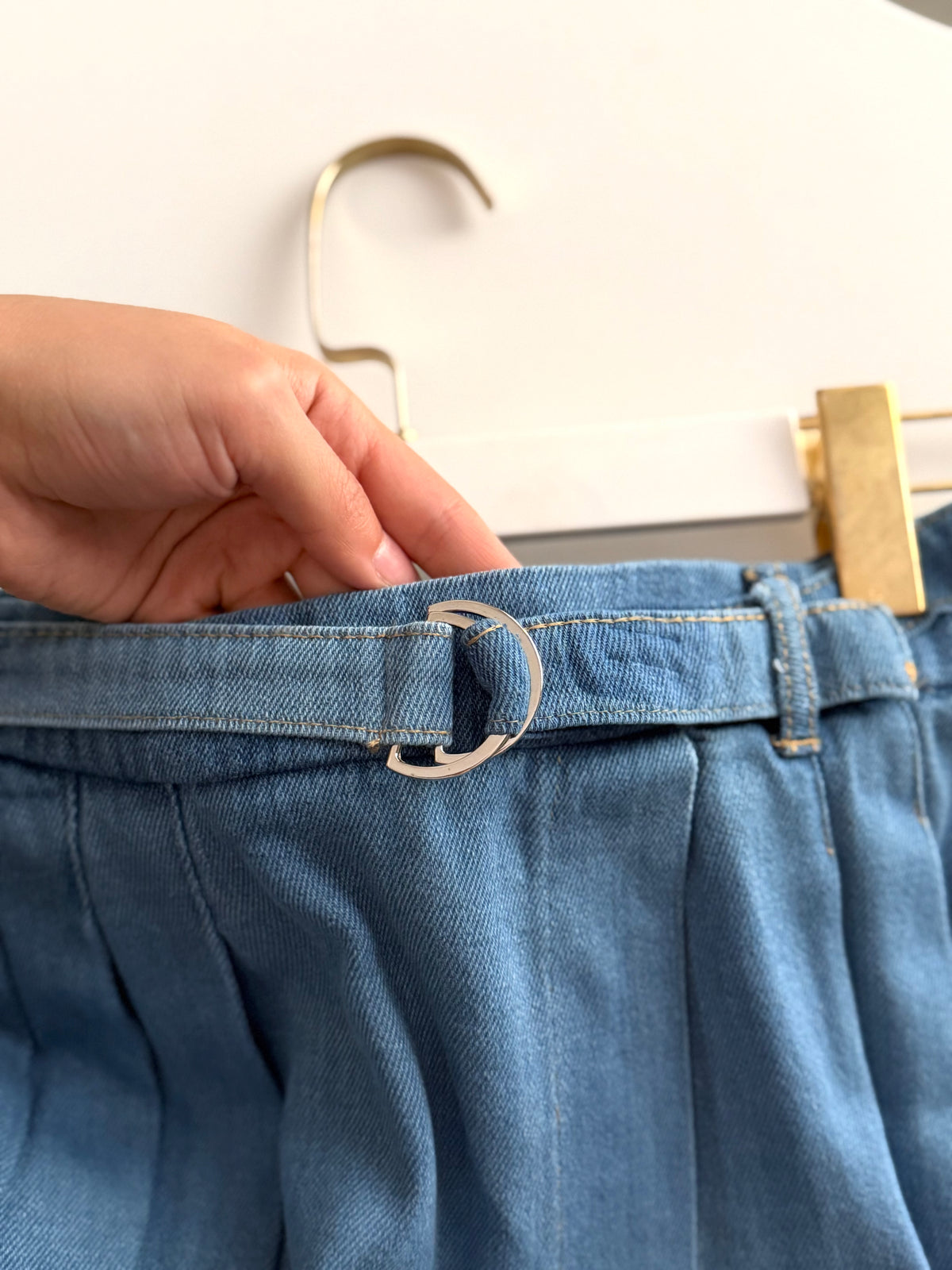 Denim Şort Etek
