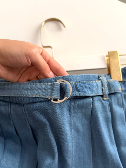 Denim Şort Etek