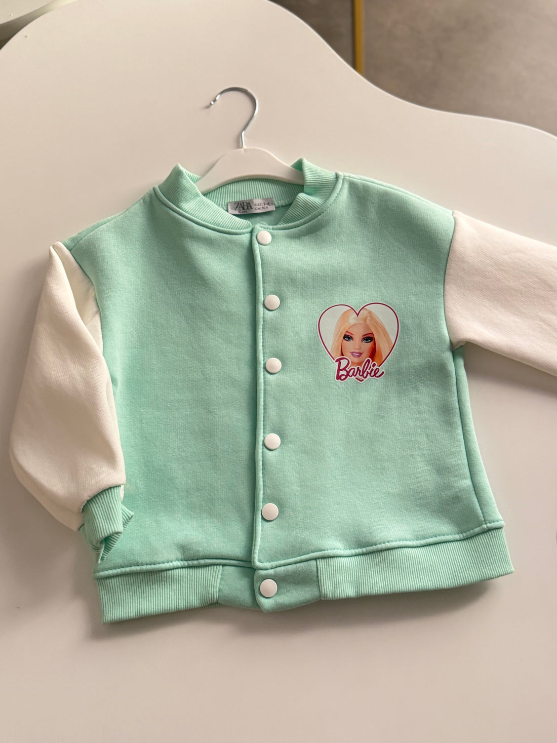 Mint Yeşili Barbie Kolej Ceket
