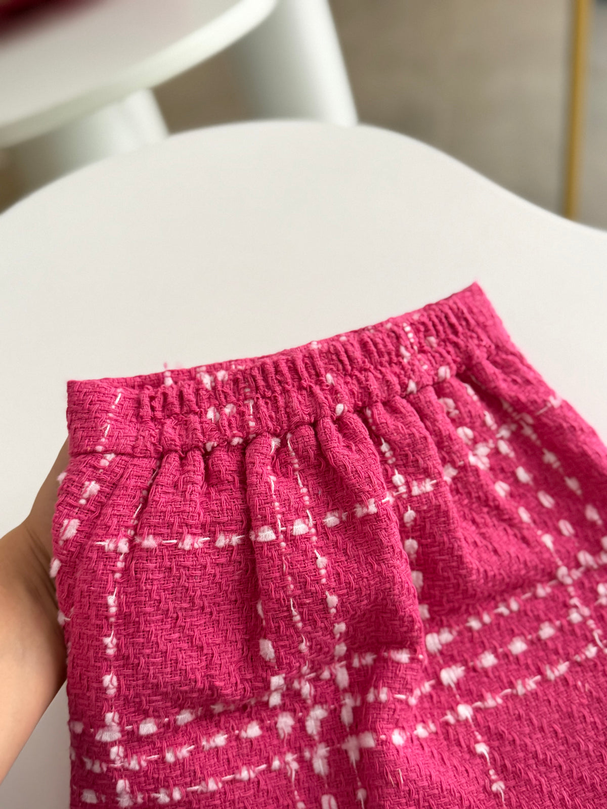 Pembe Tüvit Etek