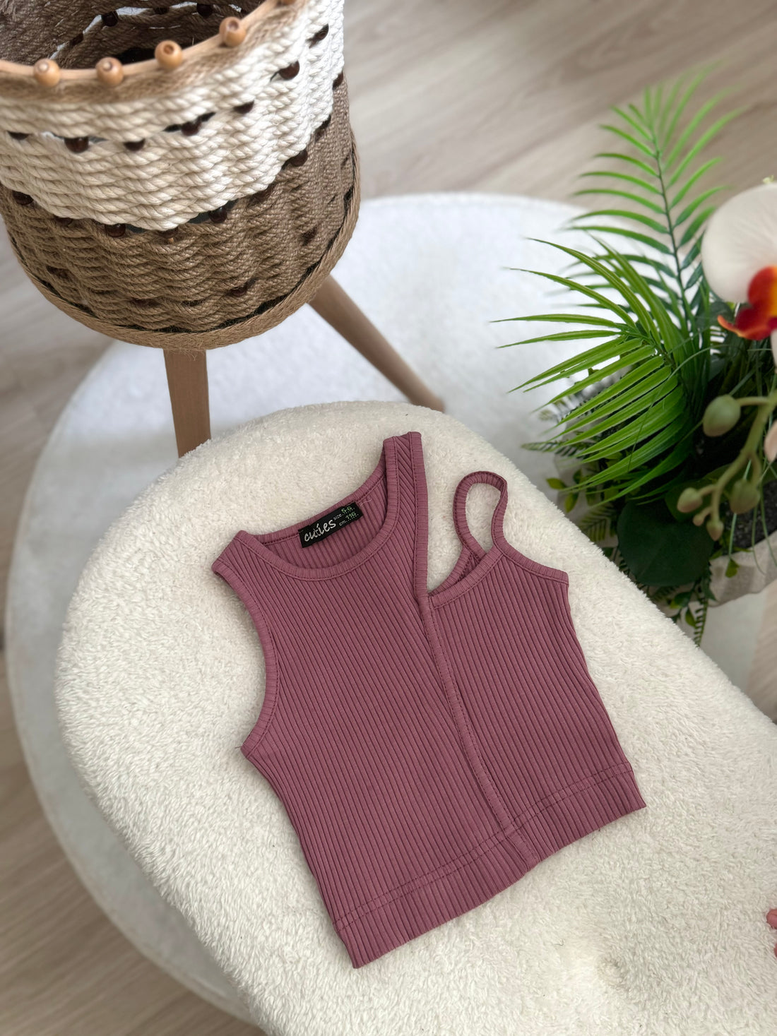 Gül Kurusu Crop Top