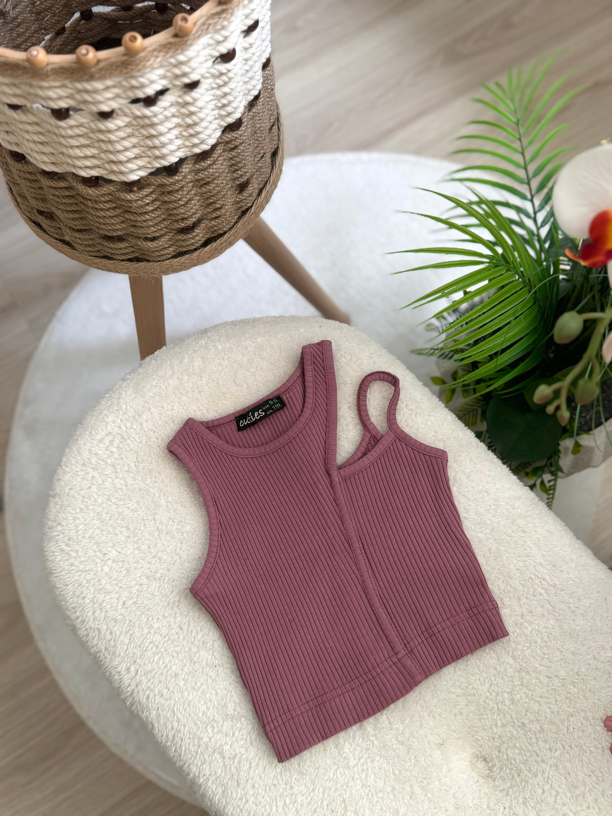 Gül Kurusu Crop Top