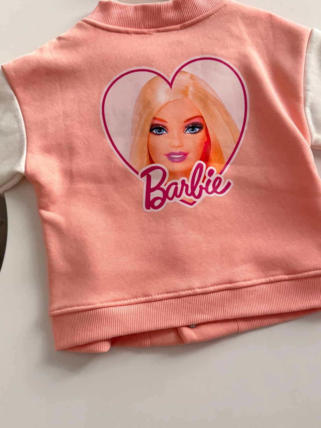 Yavruağzı Barbie Kolej Ceket