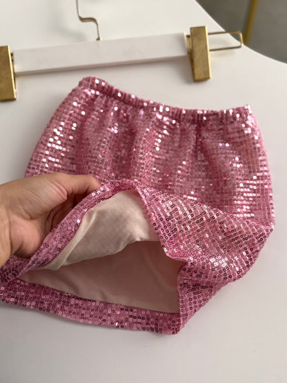 Pembe Payet Etek