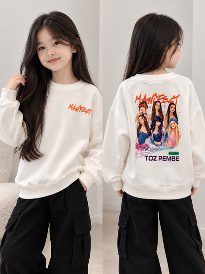 Manifest Baskılı Sweatshirt