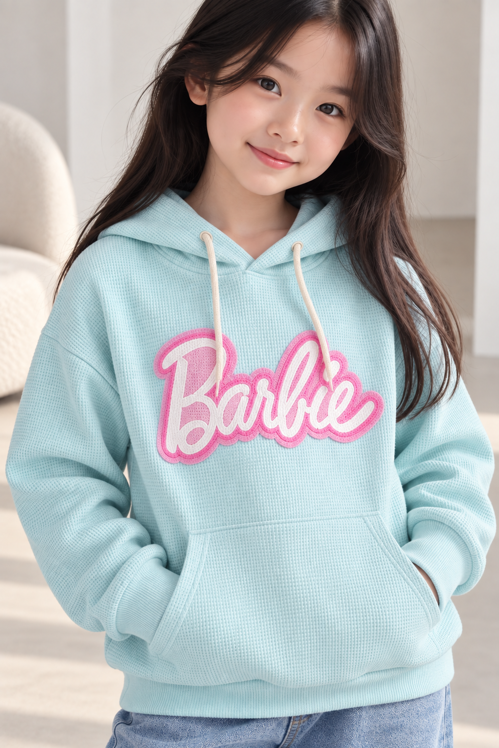 Barbie Kapüşonlu Sweat