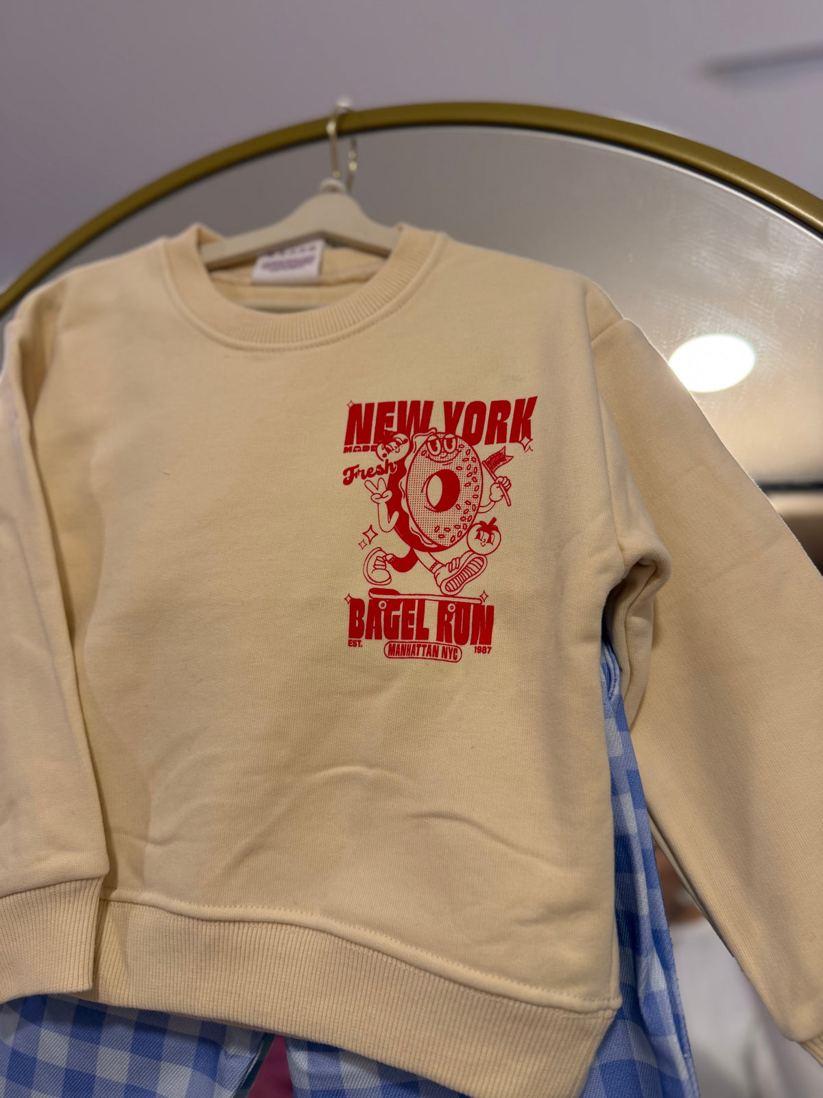 New York Blue Damalı Takım
