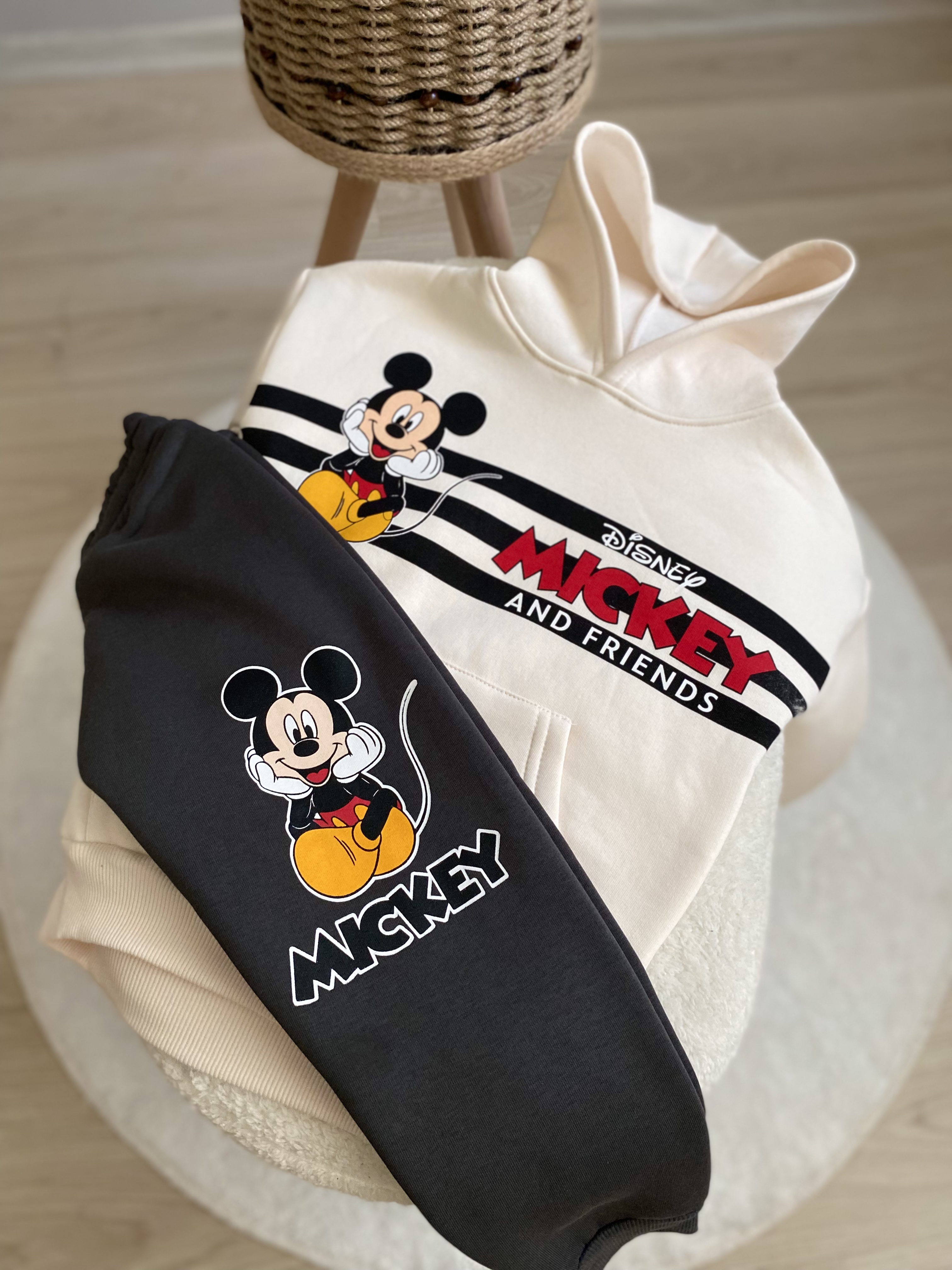 Ekru Disney Mickey Takım