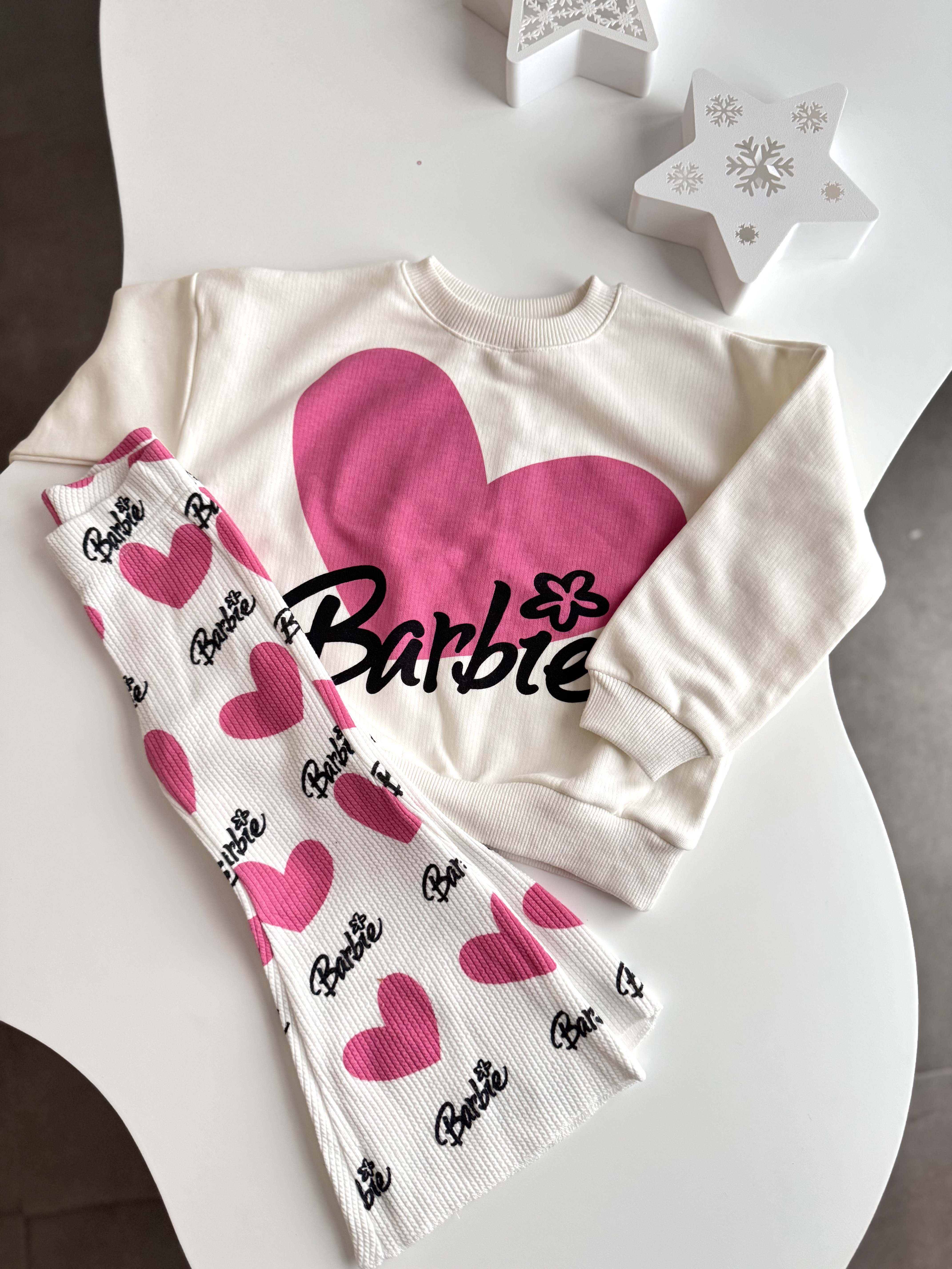 Barbie İspanyol Paça Eşofman Takımı