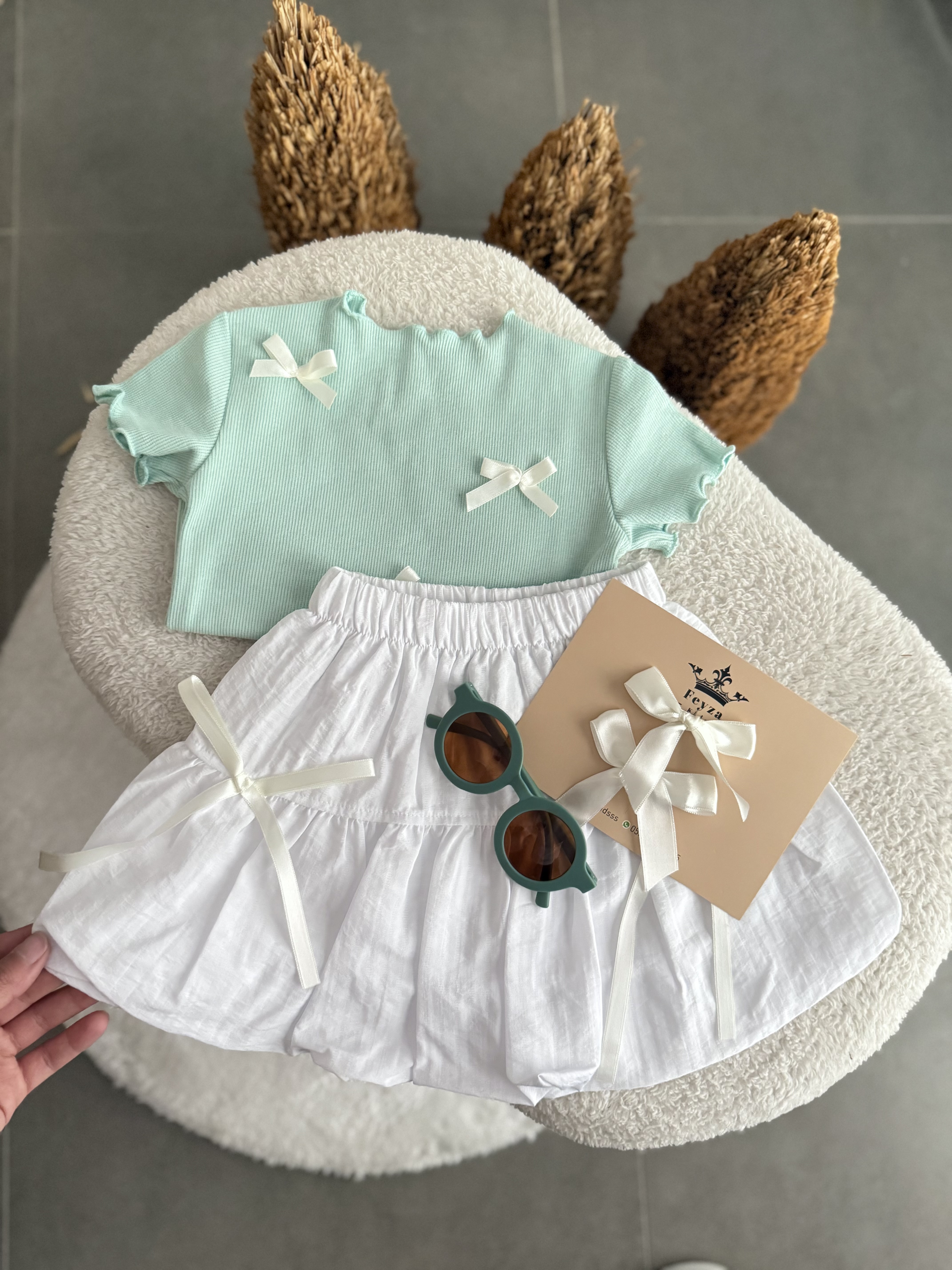 Su Yeşili Bayram Kombini