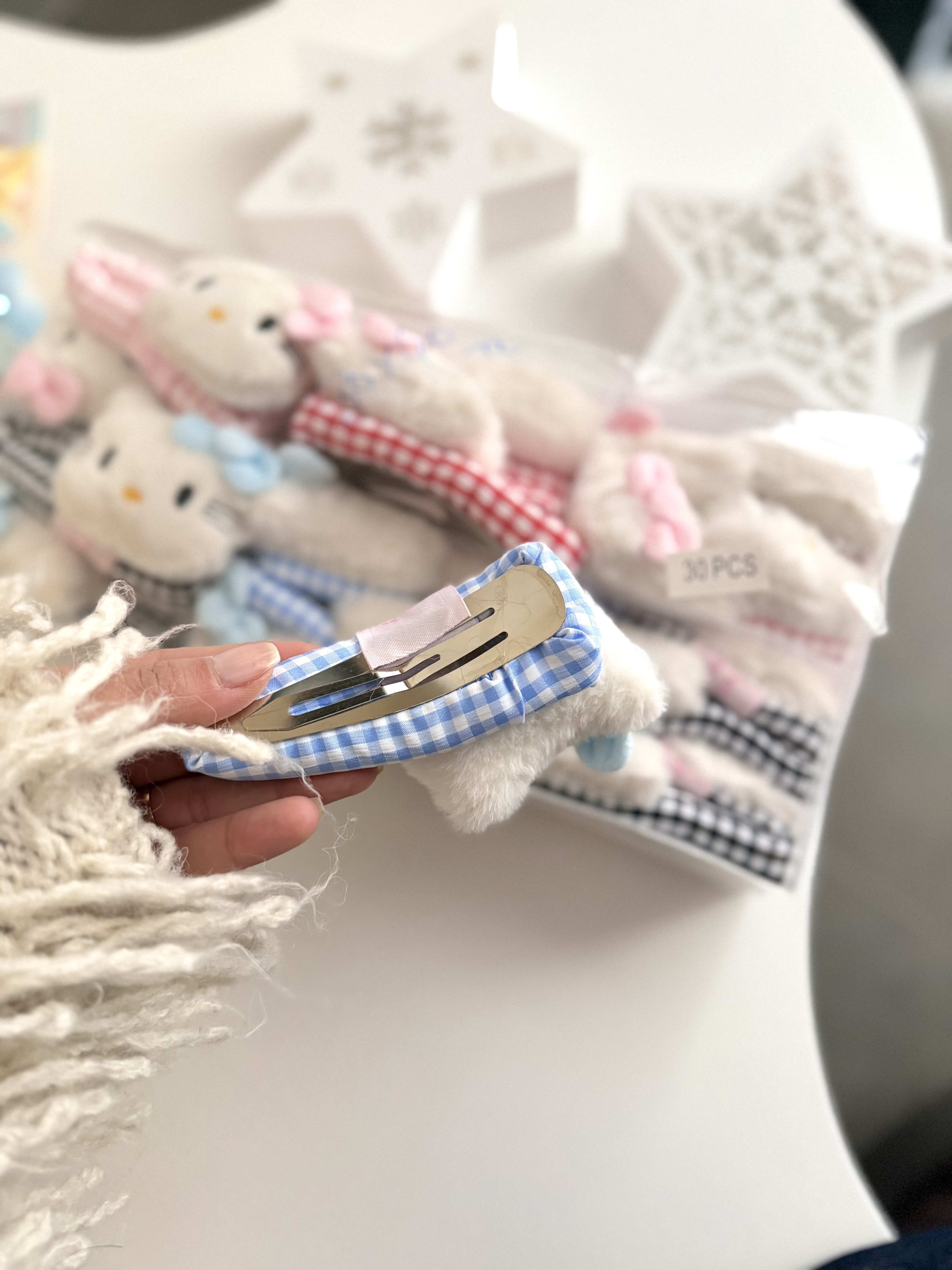 Hello Kitty Pofuduk Çıtçıt Toka