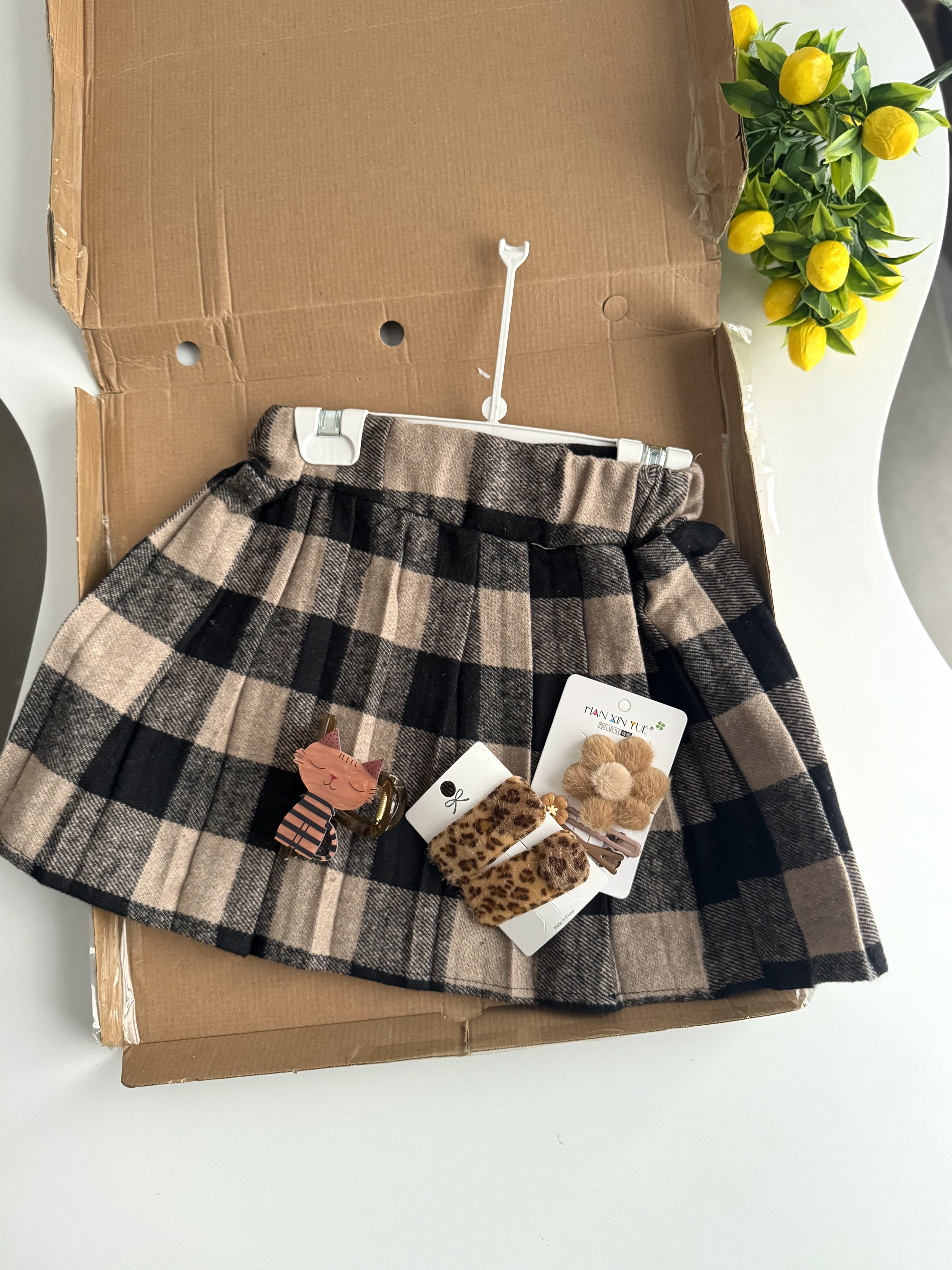 Süveterli Camel Kombin