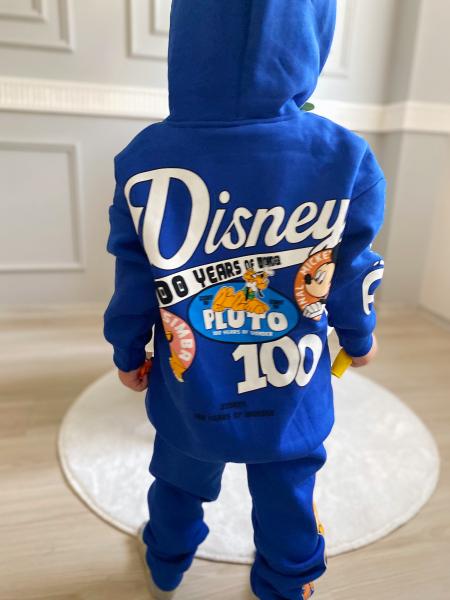 3/10 Yaş Mickey Şardonlu Parlement Mavisi Takım