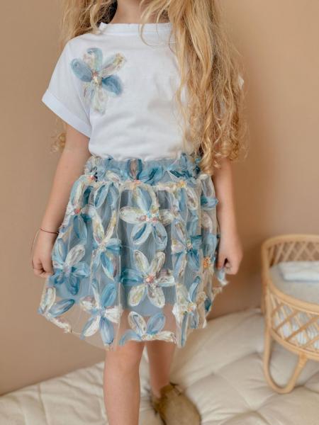 Çiçek İşlemeli Takım