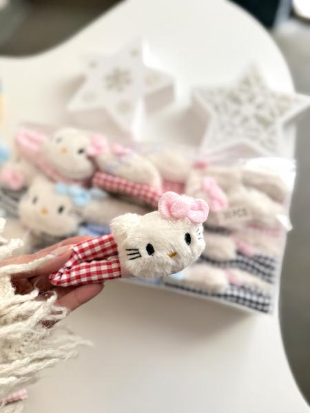 Hello Kitty Pofuduk Çıtçıt Toka