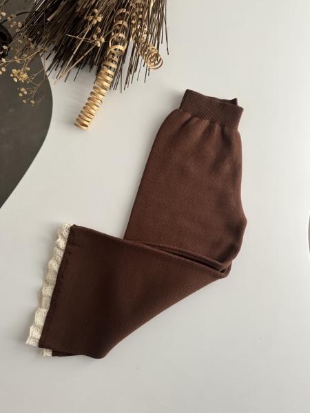 Taba Fisto Pantolon Hırka Çanta Set